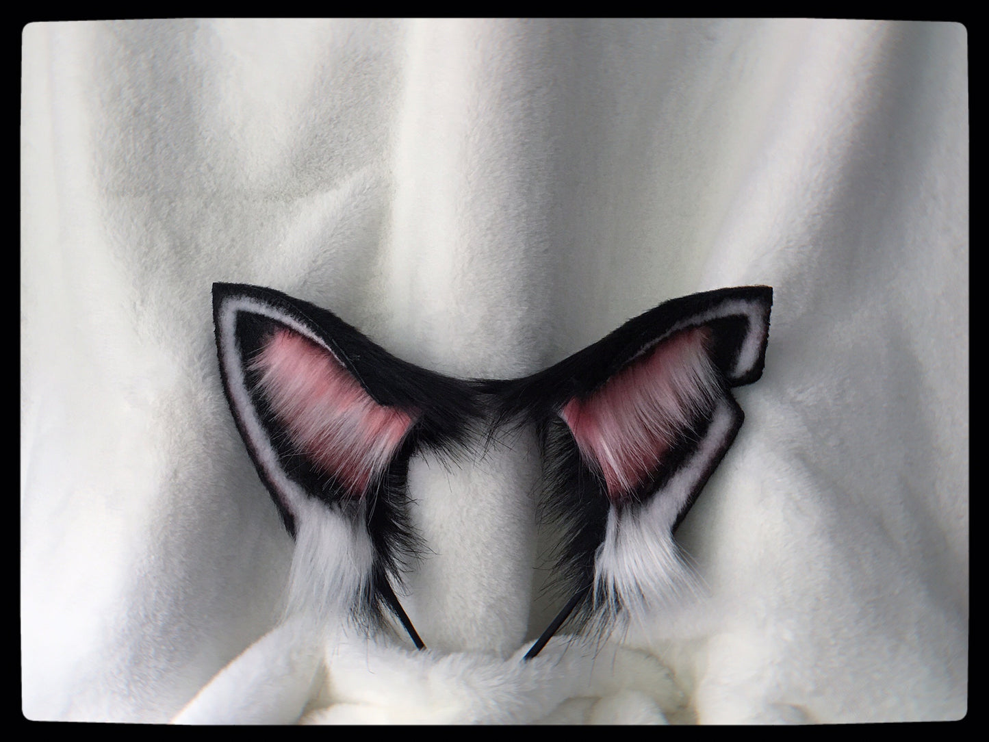 Cosplay Fox Ears Kit Cosplay Fox Headdress Hairband Cosplay Animal Hairclip Costume Accessories Custom Ears