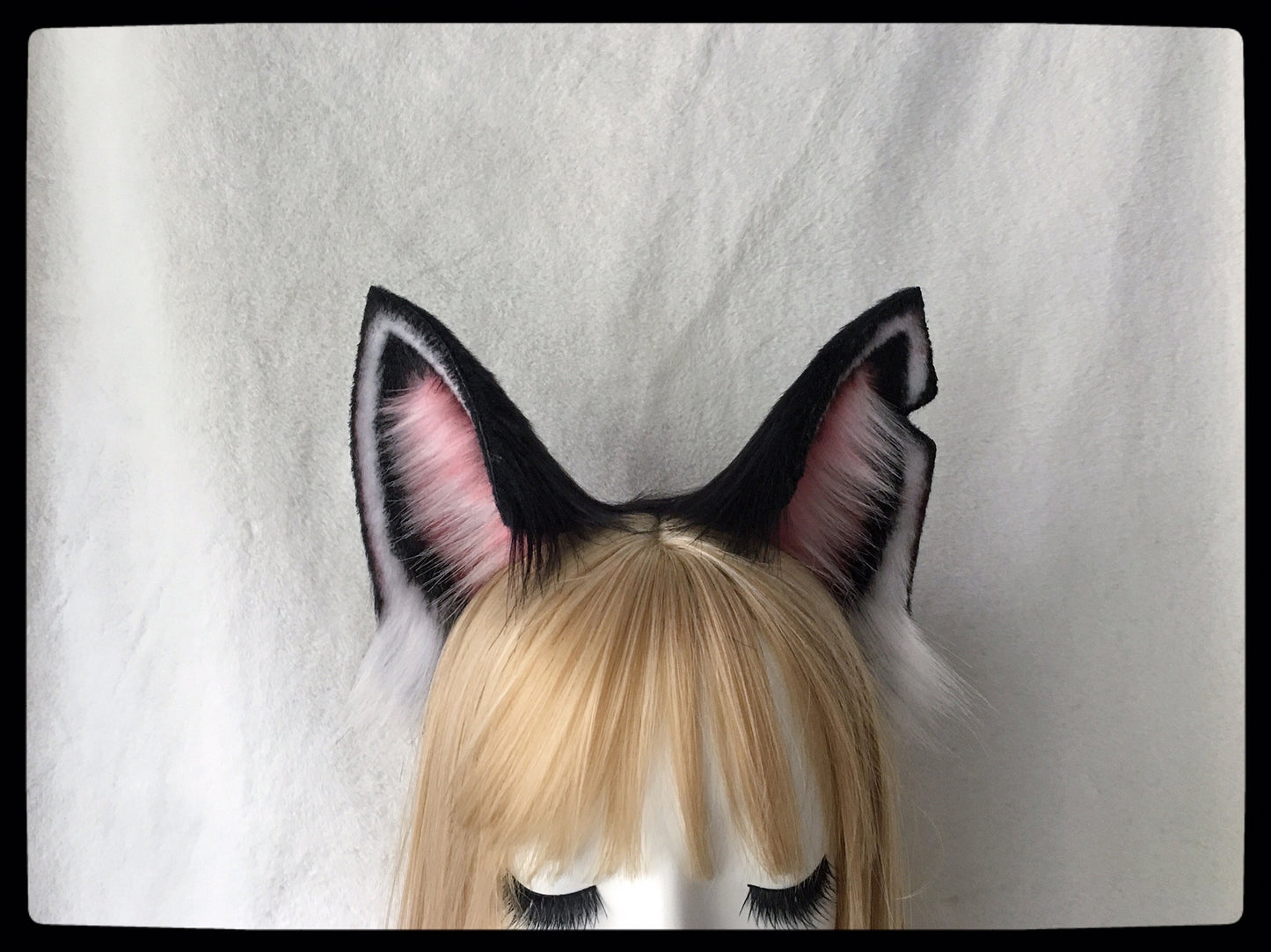 Cosplay Fox Ears Kit Cosplay Fox Headdress Hairband Cosplay Animal Hairclip Costume Accessories Custom Ears