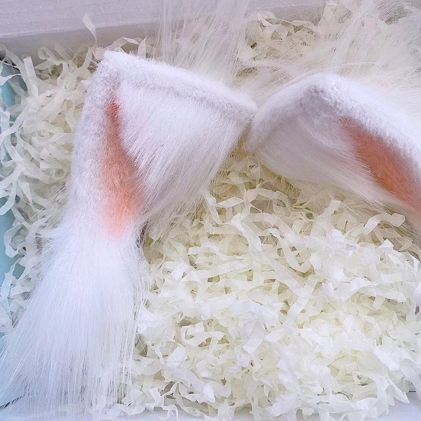 Cos Cat Heaband Cosplay Cat Headdress Hairband White Cat Ears Costume Accessories Custom Animal Ears Furry Ears