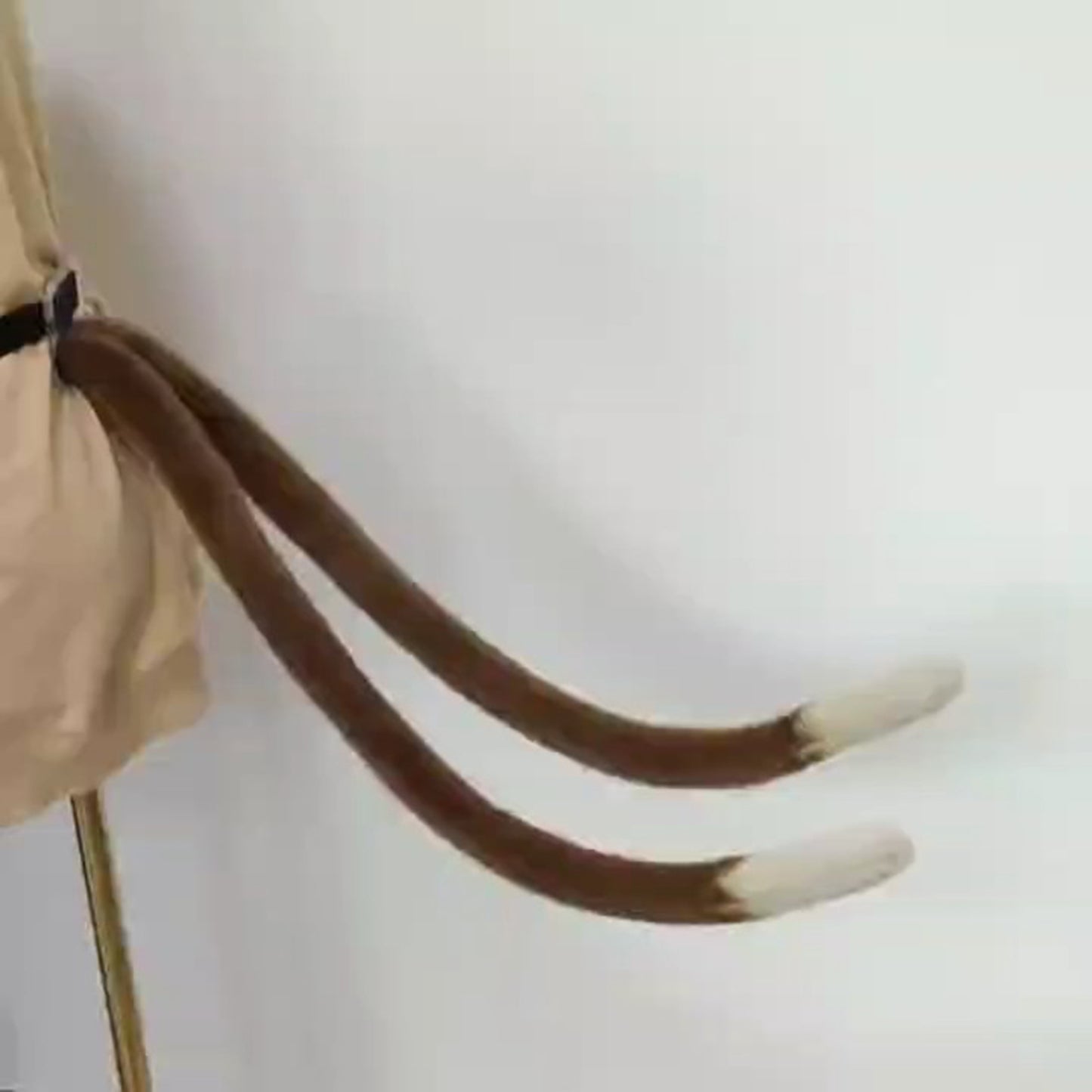 Cosplay Kirara Double Cat Tail Cosplay Cat Double Tail Cosplay Double Tail Furry Tail Halloween Costume Accessories Chrsitmas Custom Tail