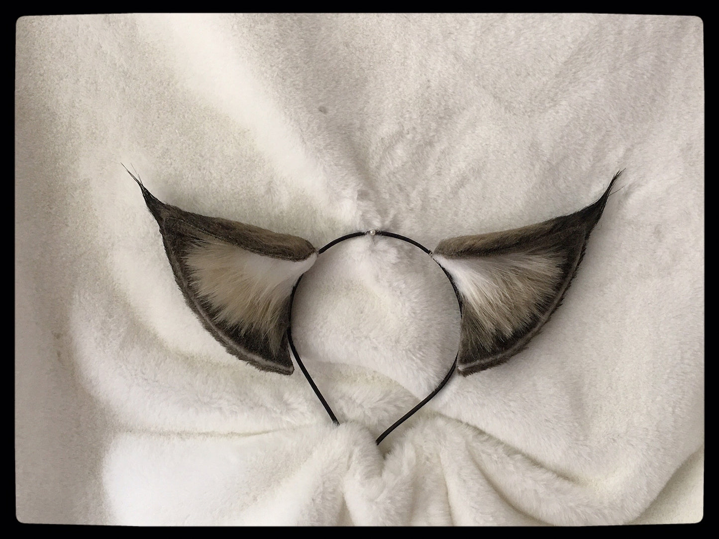 Cosplay Fox Ears Kit Cosplay Arknights Fox Headband Hairband Cosplay Hairclip Costume Accessories Custom Ears