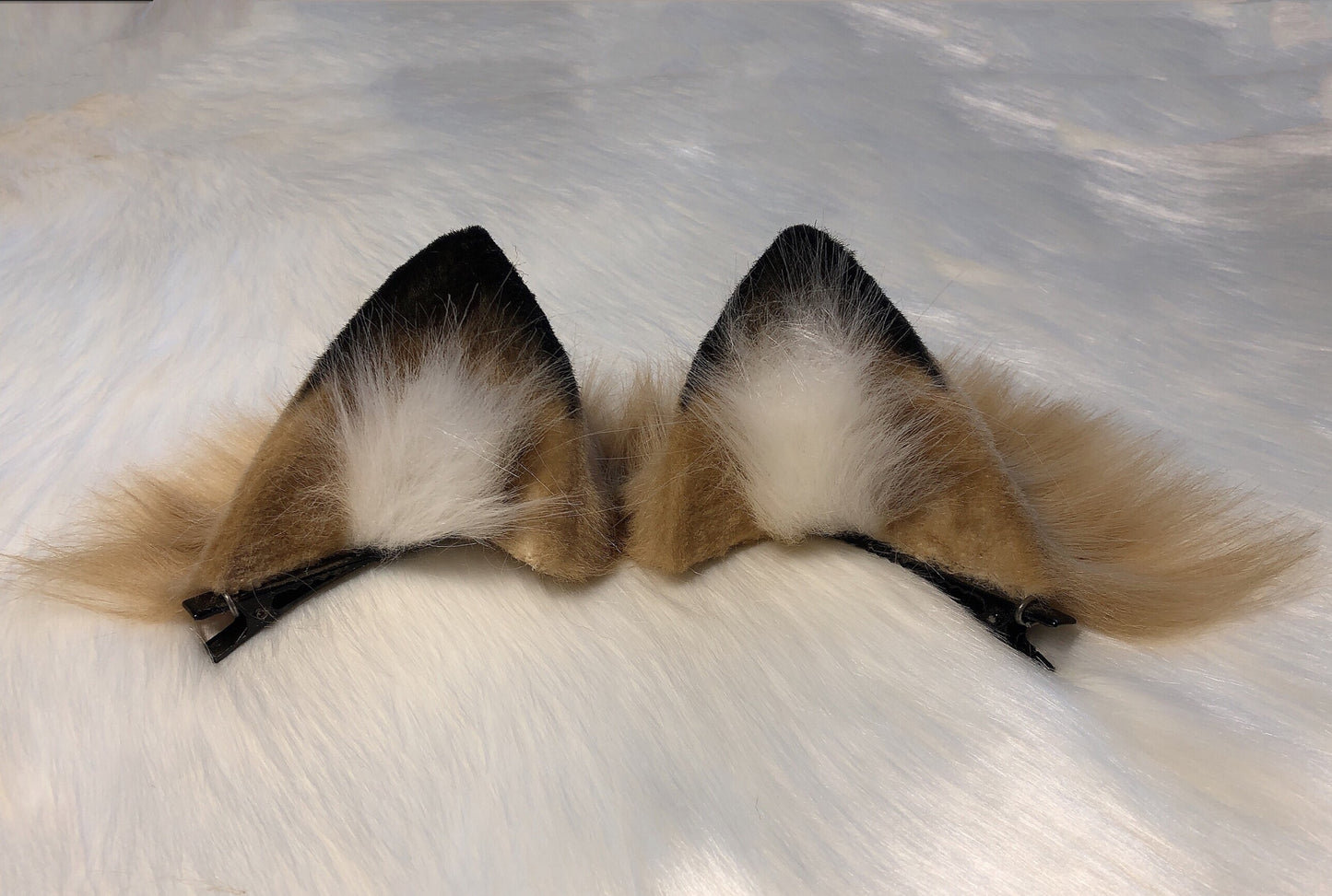 Cosplay Lion Ears Tail Kit Cosplay Brown Lion Headdress Furry Hair Clip Costume Accessories