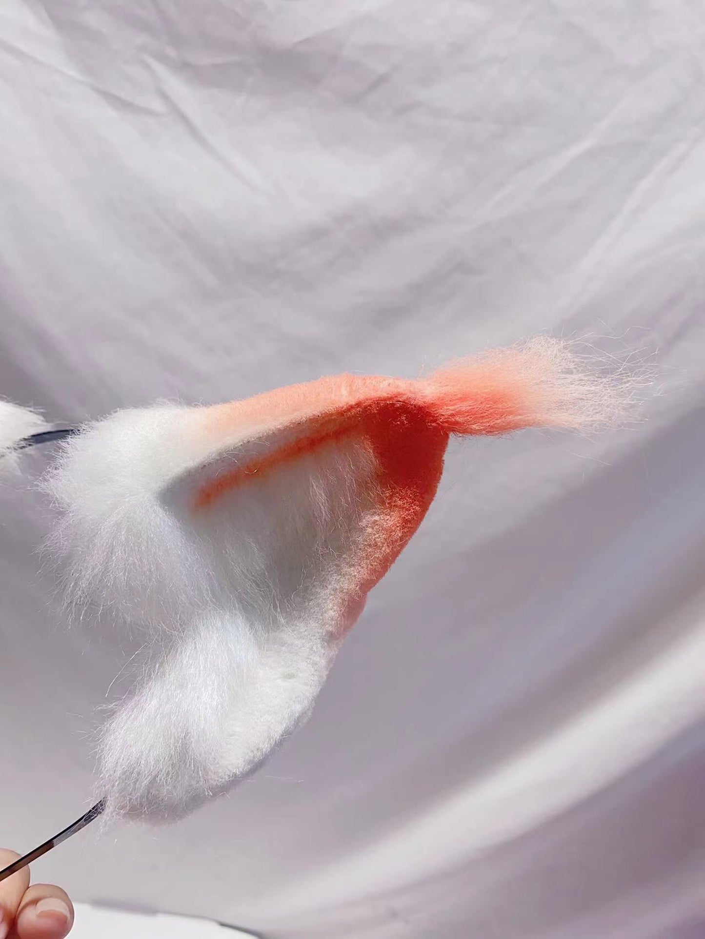 Cosplay Fox Ears Kit Cos Fox Headband Wolf Ears Hairband Cosplay Animal Costume Accessories Custom Ears Furry Ears Faux Fur