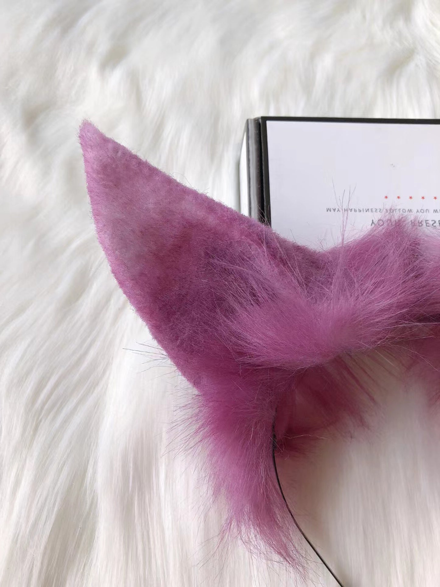 Cosplay The Spirit Blossom Ahri Ears Kit Cosplay Headdress Hairband Cosplay LOL Ahri Costume Accessories