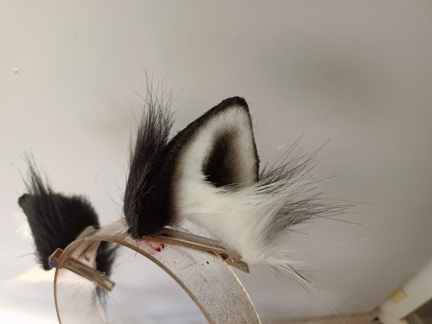 Cosplay Cat Heaband Cosplay Black Cat Headdress Hairband Cat Ears Costume Accessories Furry Ears