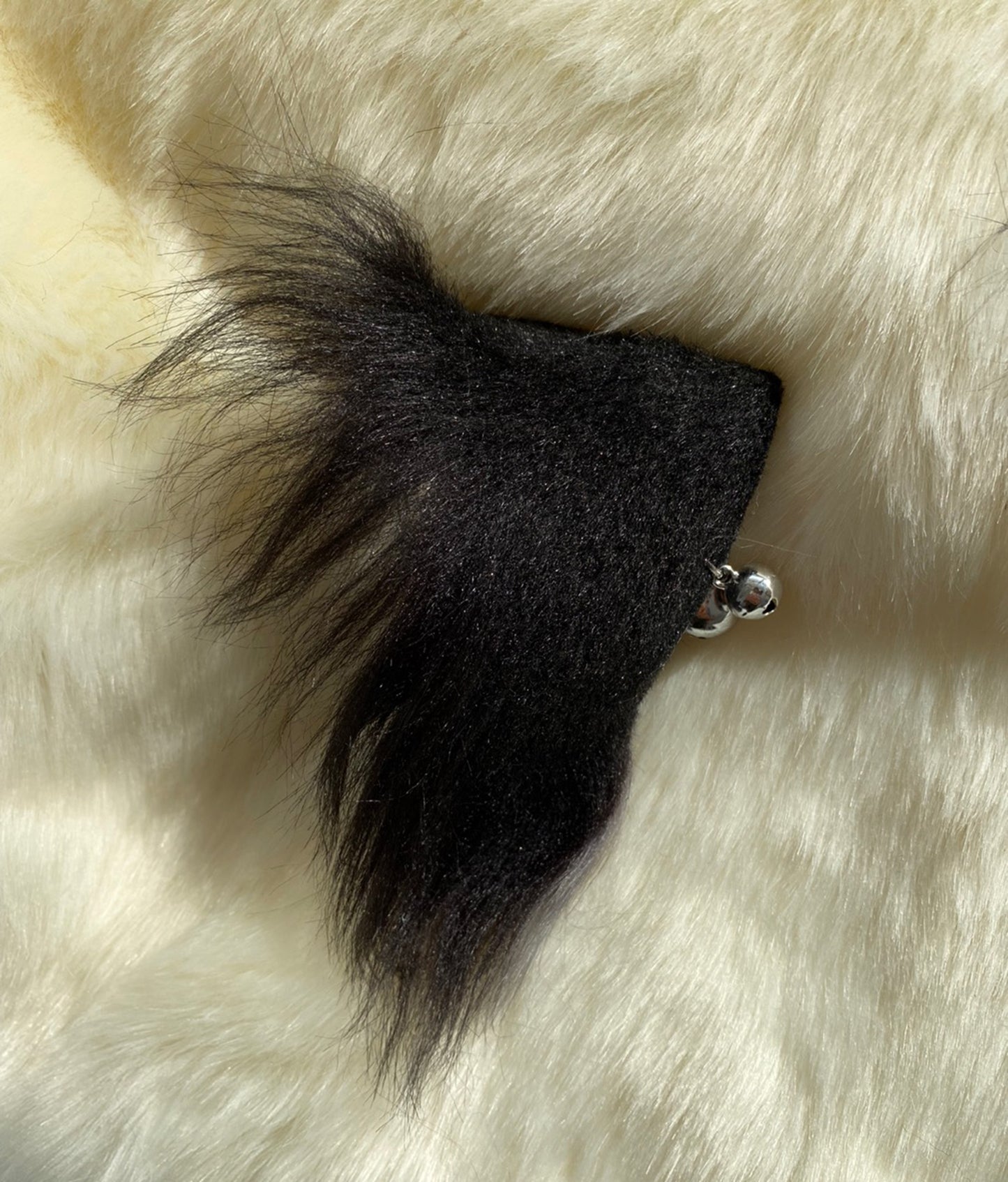 Cosplay Cat Ears Kit Cosplay Cat Ears with Bell Cat Headband Headdress Cat Hairclips Cat Headband Costume Accessories Custom Animal Ears Furry Ears Faux Fur