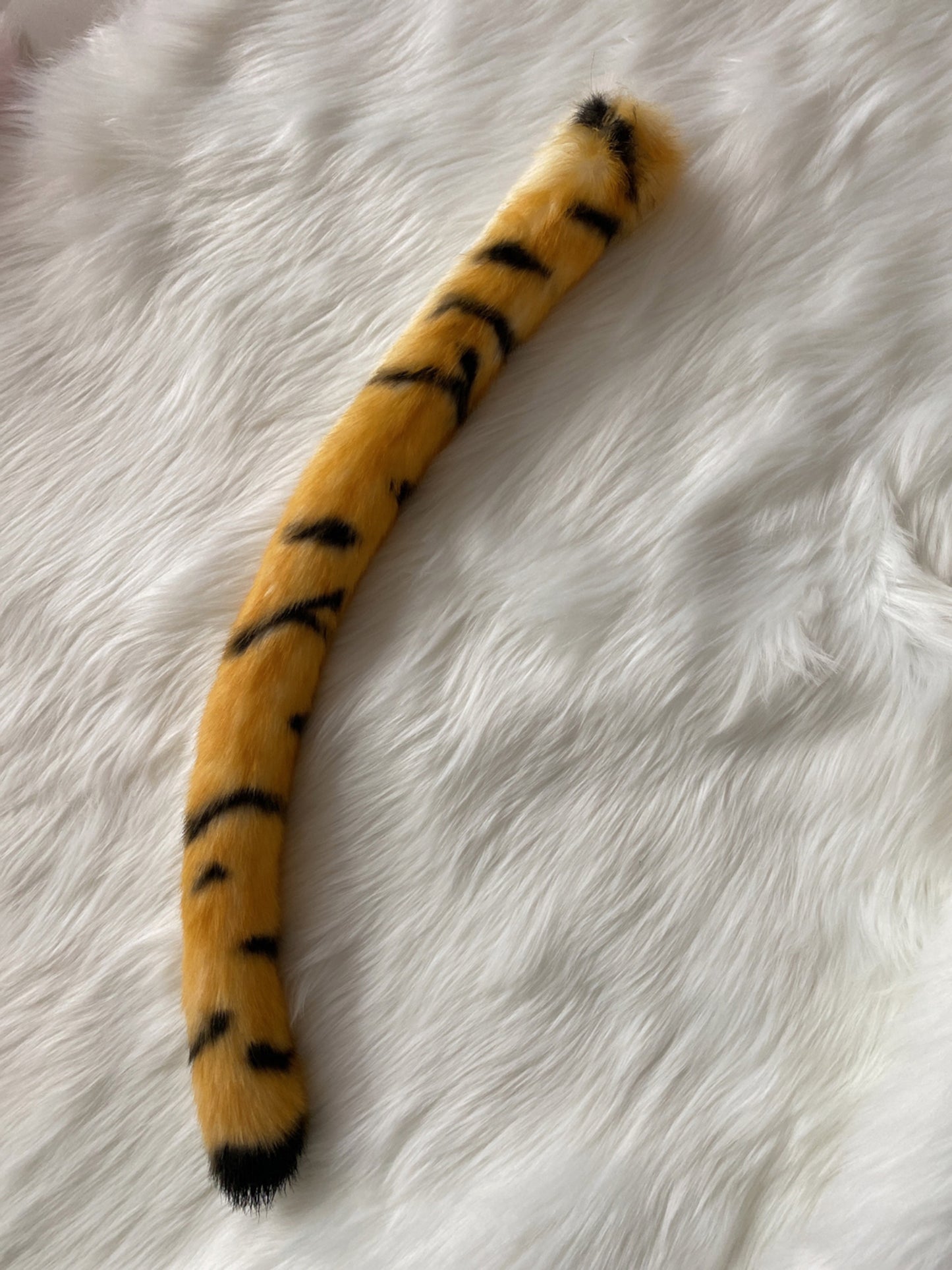 Cosplay Tiger Tail Kit Cosplay Brown/White Tail Cosplay Tiger Accessories Costume White Tiger Brown Tiger