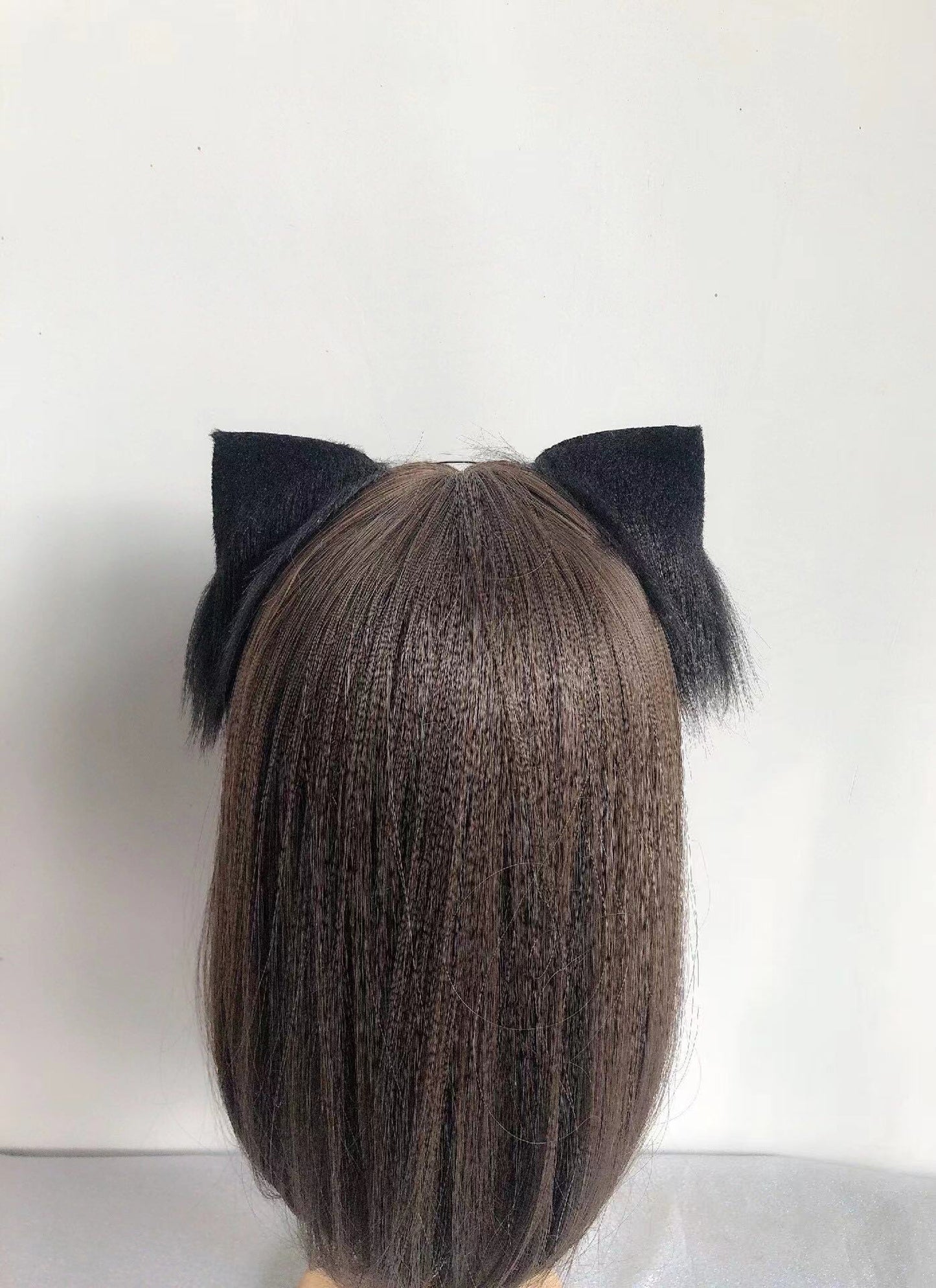 Cosplay Cat Ears Cosplay Black Cat Headband Hairband White Cat Ears Costume Accessories Custom Animal Ears