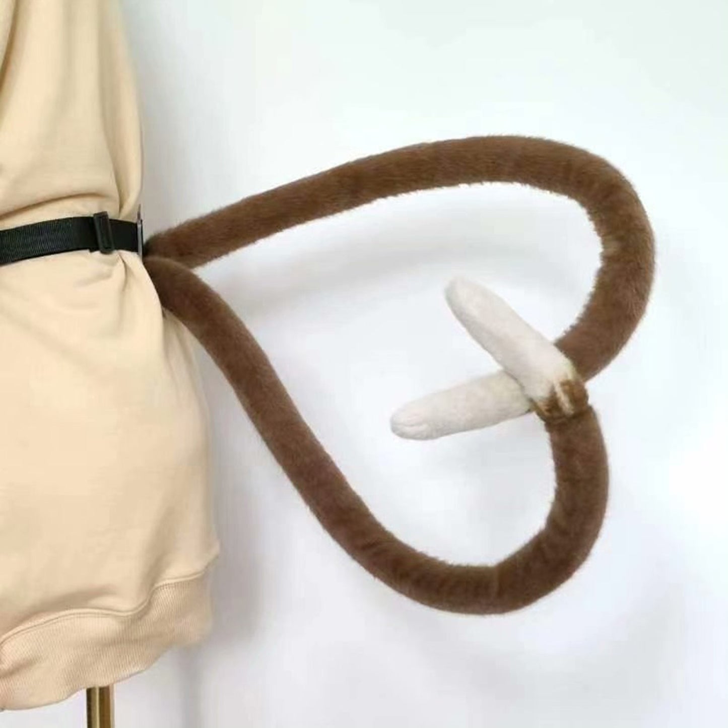 Cosplay Kirara Double Cat Tail Cosplay Cat Double Tail Cosplay Double Tail Furry Tail Halloween Costume Accessories Chrsitmas Custom Tail