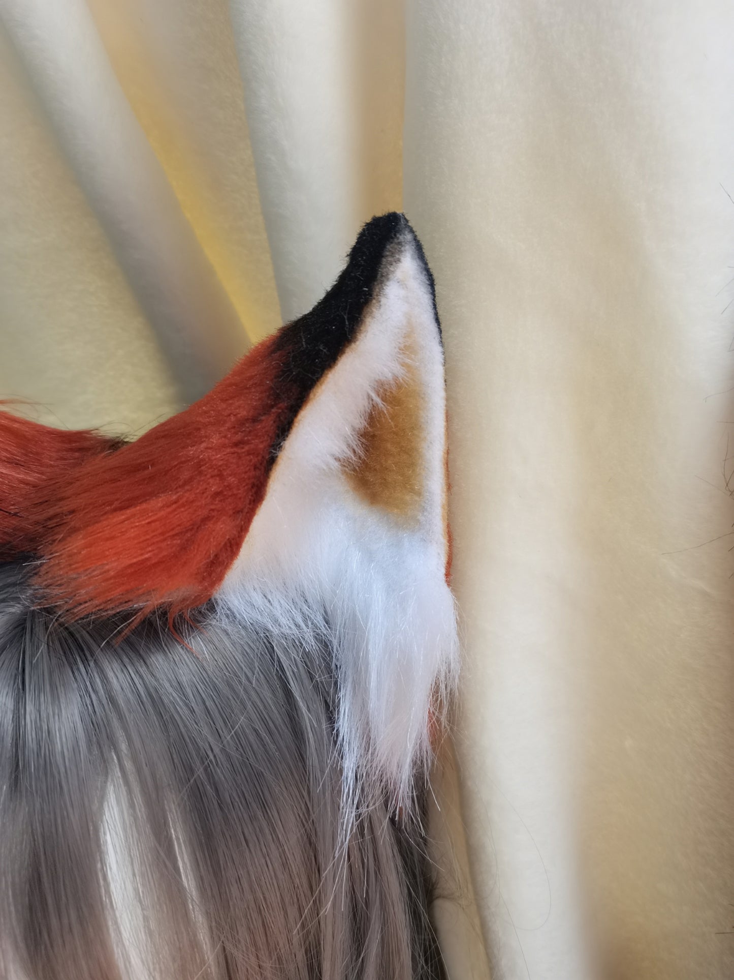 Cosplay Fox Ears Tail Kit Cosplay Headdress Hairband Cosplay Fox Costume Accessories Custom Animal