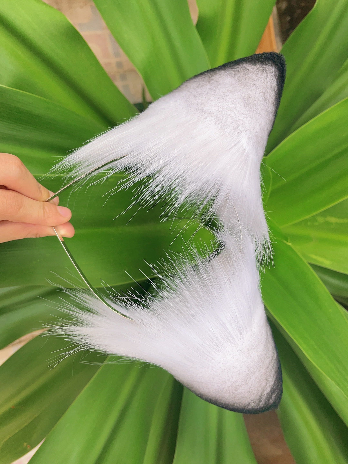 Cosplay Fox Ears Kit Cosplay Fox Headband Hairband Cosplay Animal Costume Cosplay Accessories Custom Ears