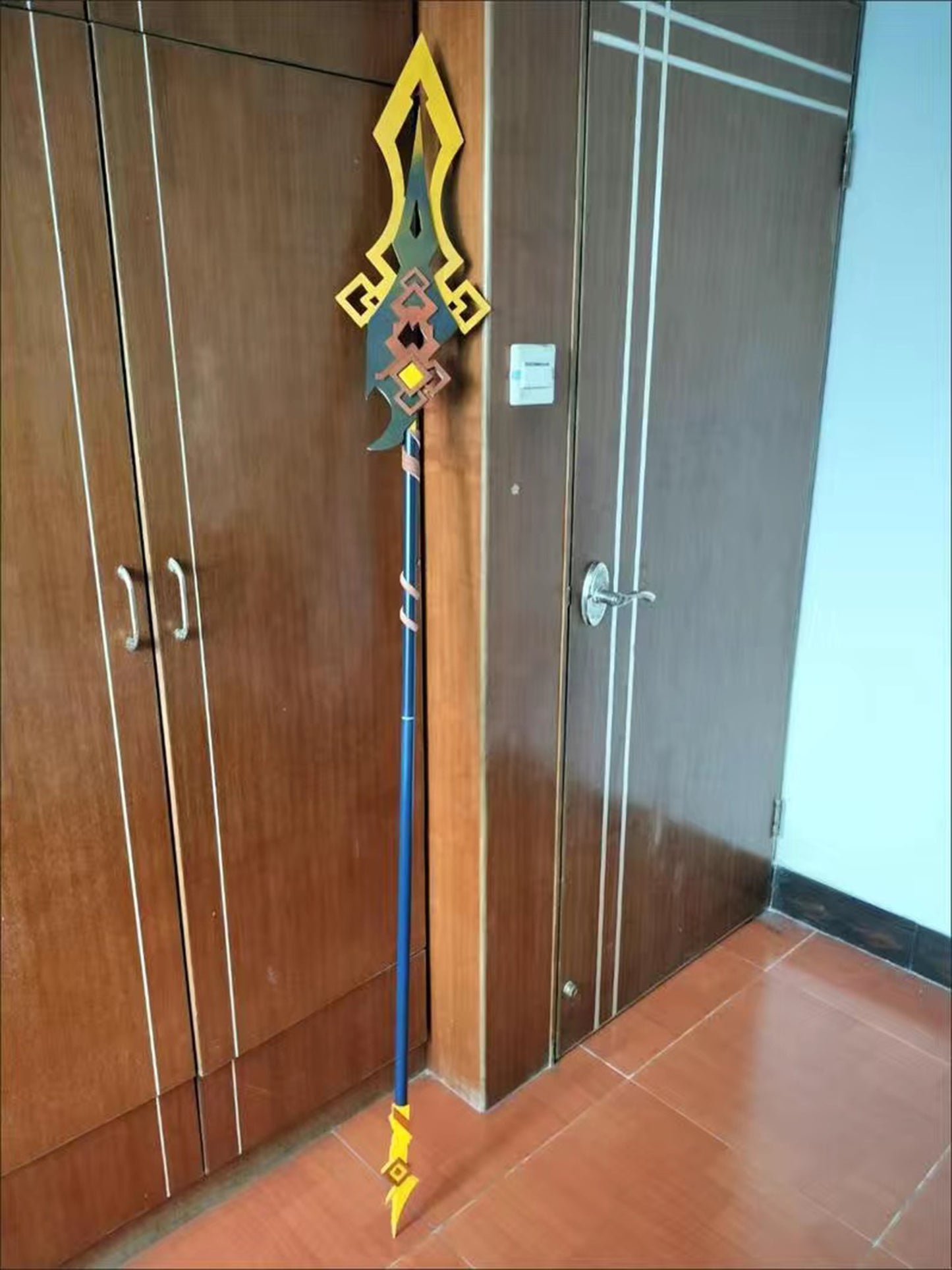 Vortex Vanquisher Weapon Zhongli Weapon Genshin Impact Weapon Cosplay Accessories Other Cosplay Prop