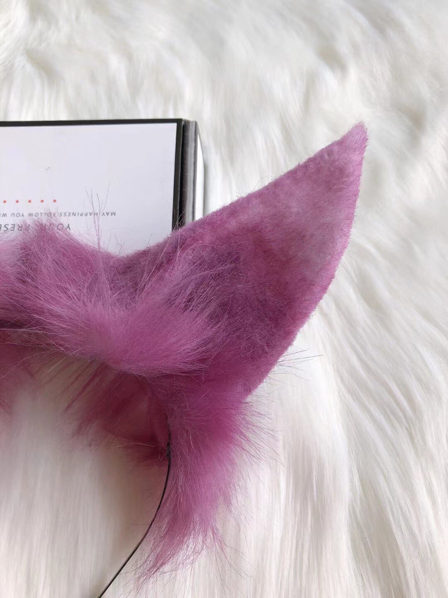 Cosplay The Spirit Blossom Ahri Ears Kit Cosplay Headdress Hairband Cosplay LOL Ahri Costume Accessories
