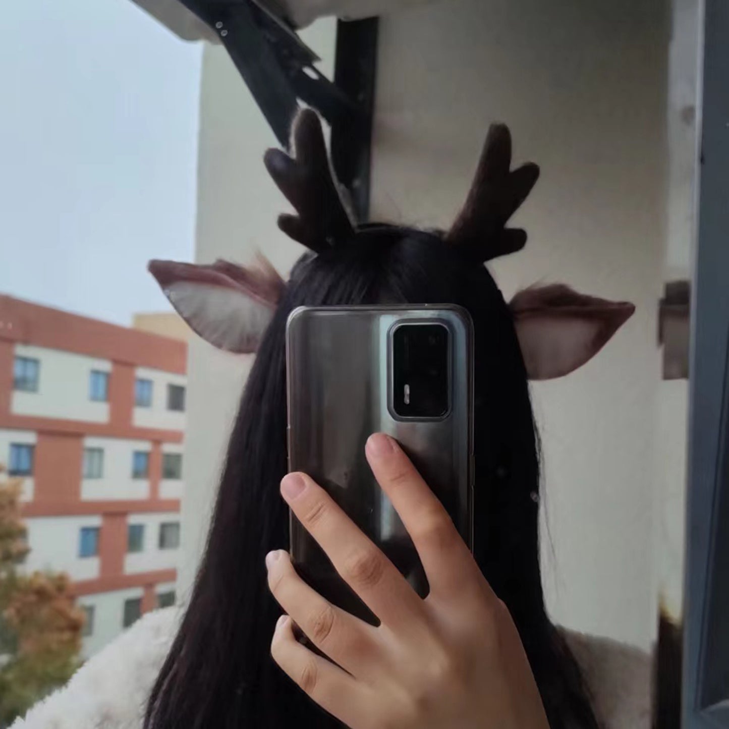 Cosplay Deer Ears Kit Cosplay Headdress Hairband Cosplay Deer Ears Costume Accessories