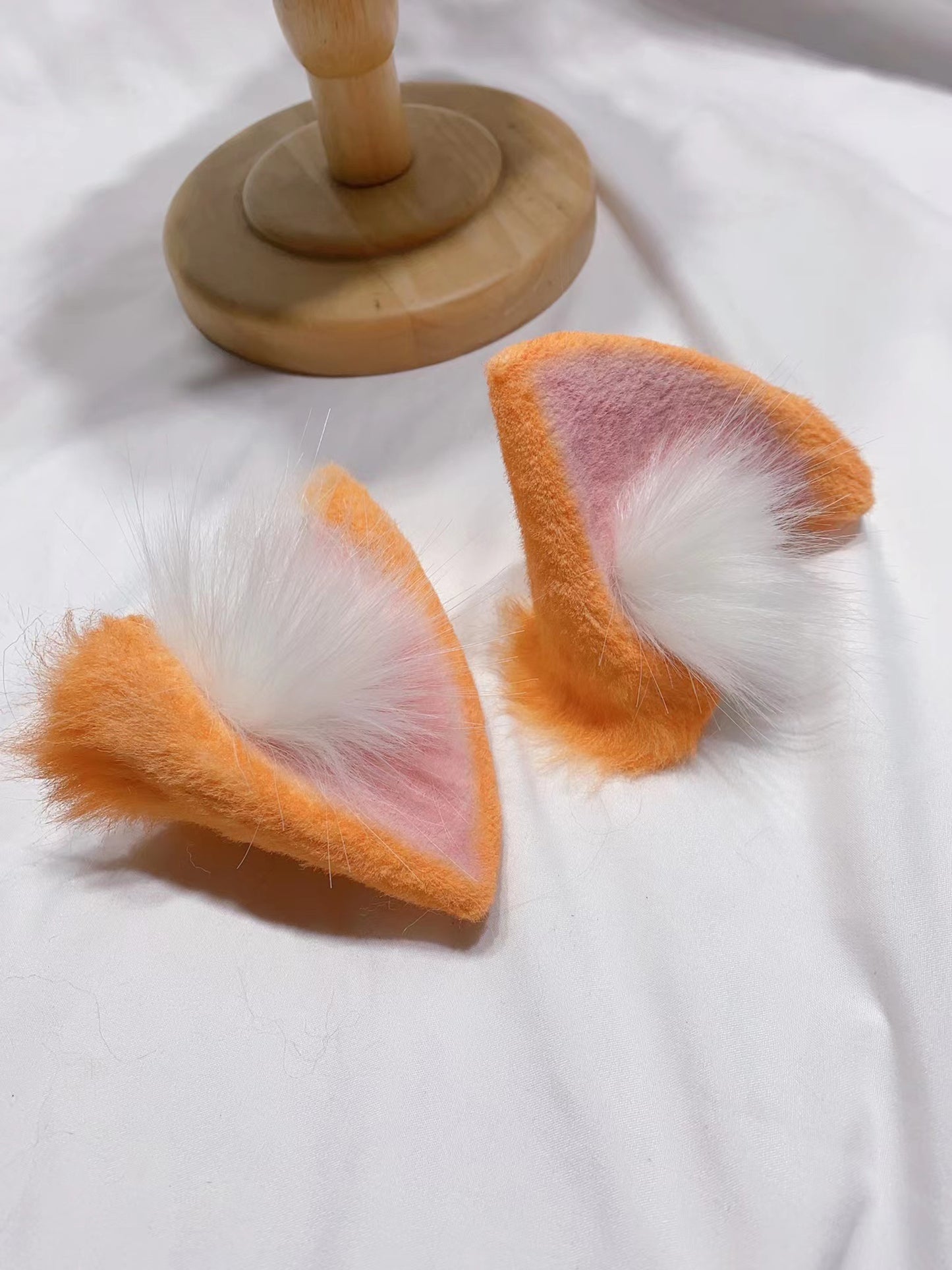 Cosplay Cat Heaband Cosplay Orange Cat headress Hairband Cat Ears Costume Accessories Custom Animal Ears