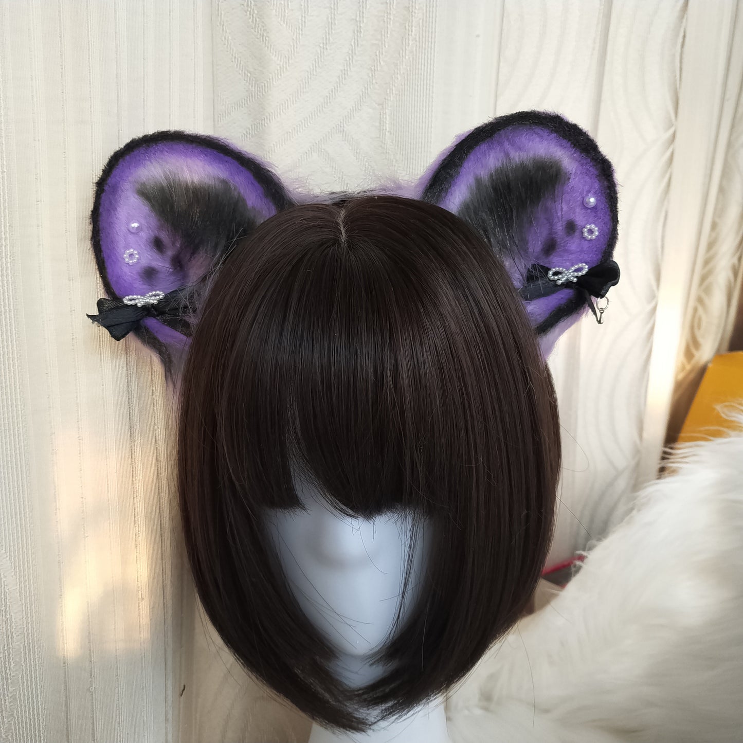 Cosplay Bear Ears Cosplay Mouse Headdress Hairband Cosplay Small Bear Ears Costume Mouse Accessories Custom Animal Ears