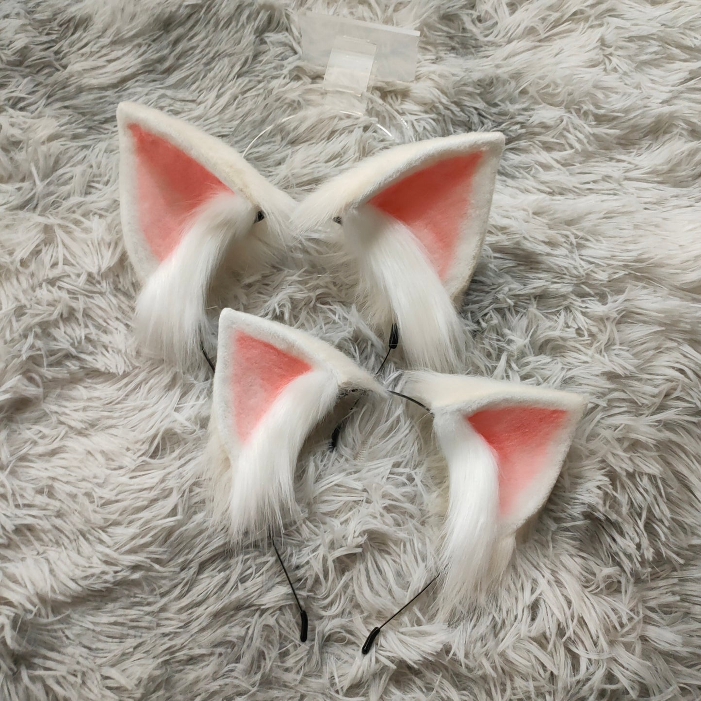 Cosplay Ahri KDA Ears Kit Cosplay Headdress Hairband Cosplay Fox Costume Accessories Custom Animal Ears