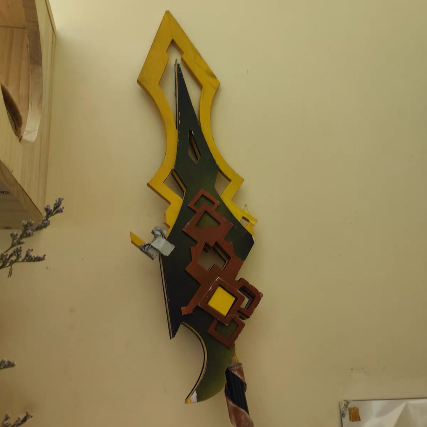 Vortex Vanquisher Weapon Zhongli Weapon Genshin Impact Weapon Cosplay Accessories Other Cosplay Prop
