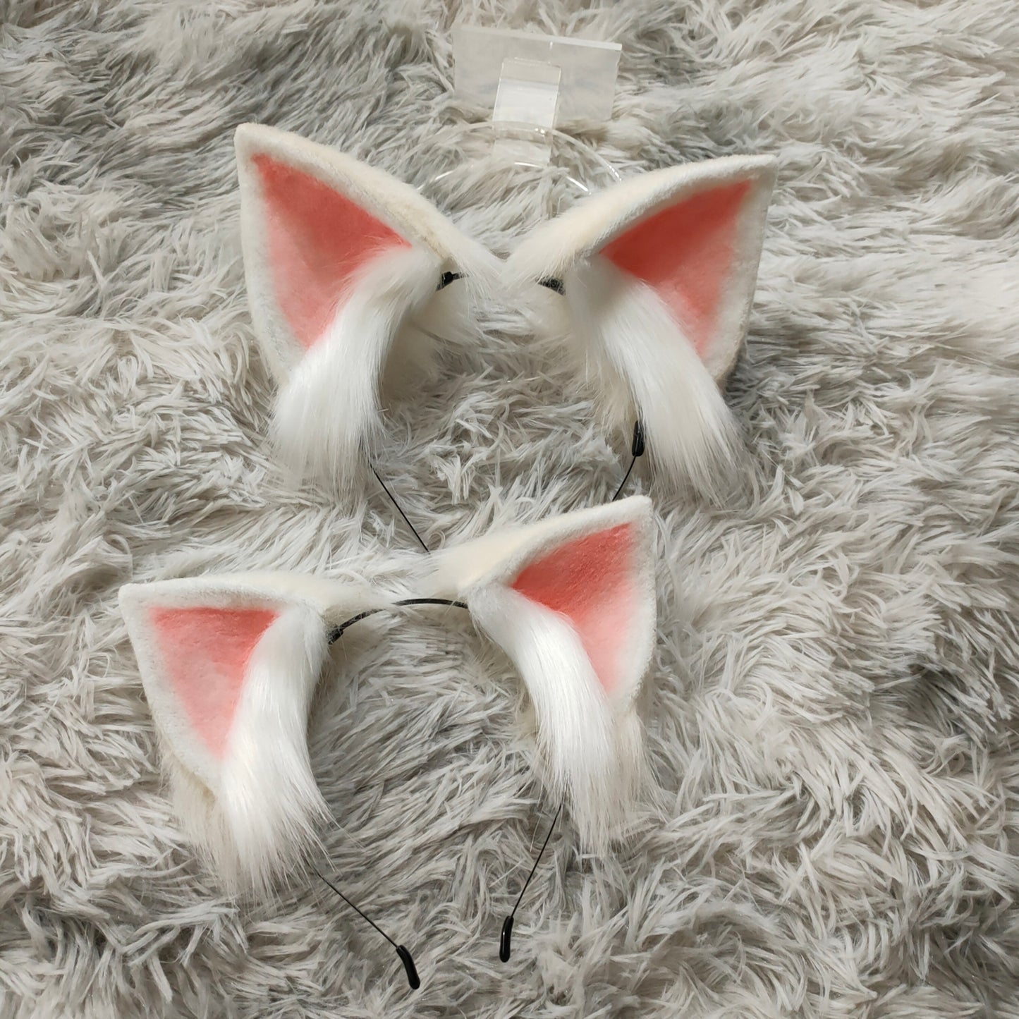 Cosplay Ahri KDA Ears Kit Cosplay Headdress Hairband Cosplay Fox Costume Accessories Custom Animal Ears