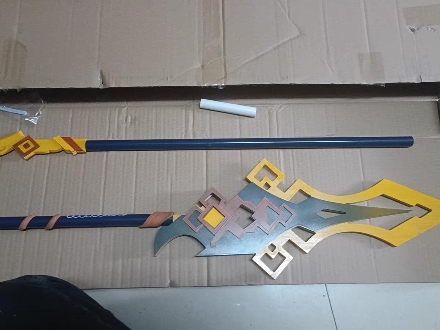 Vortex Vanquisher Weapon Zhongli Weapon Genshin Impact Weapon Cosplay Accessories Other Cosplay Prop
