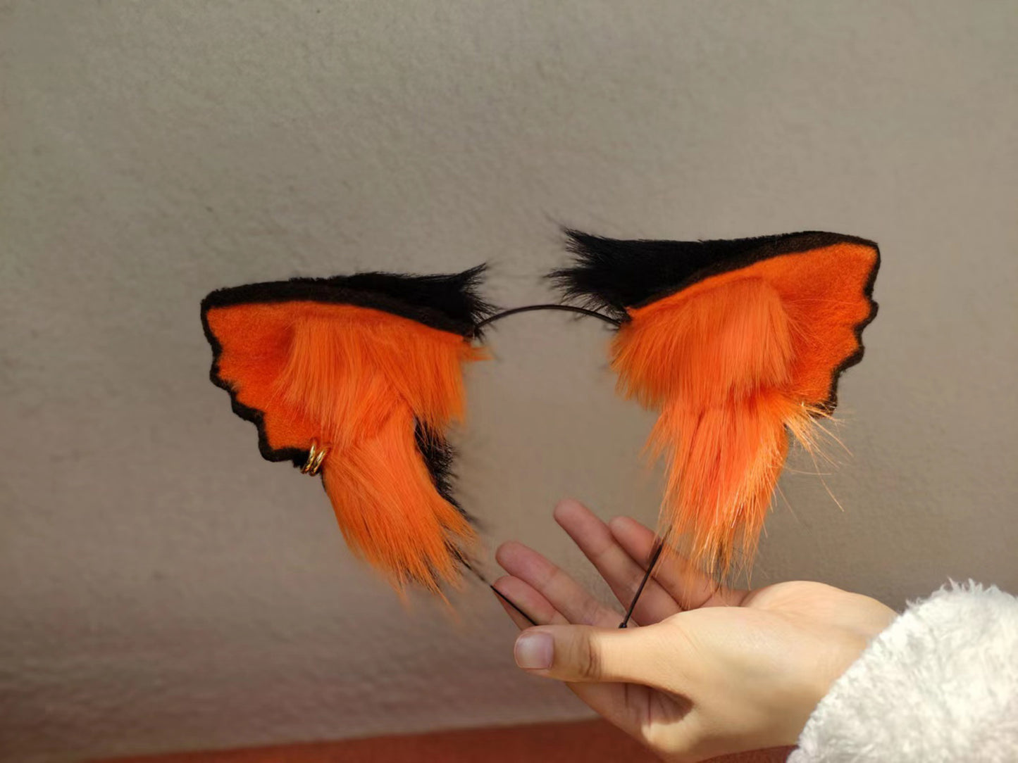 Cosplay Fox Ears Kit Cosplay Cat Headband Hairband Cosplay Fox Costume Accessories