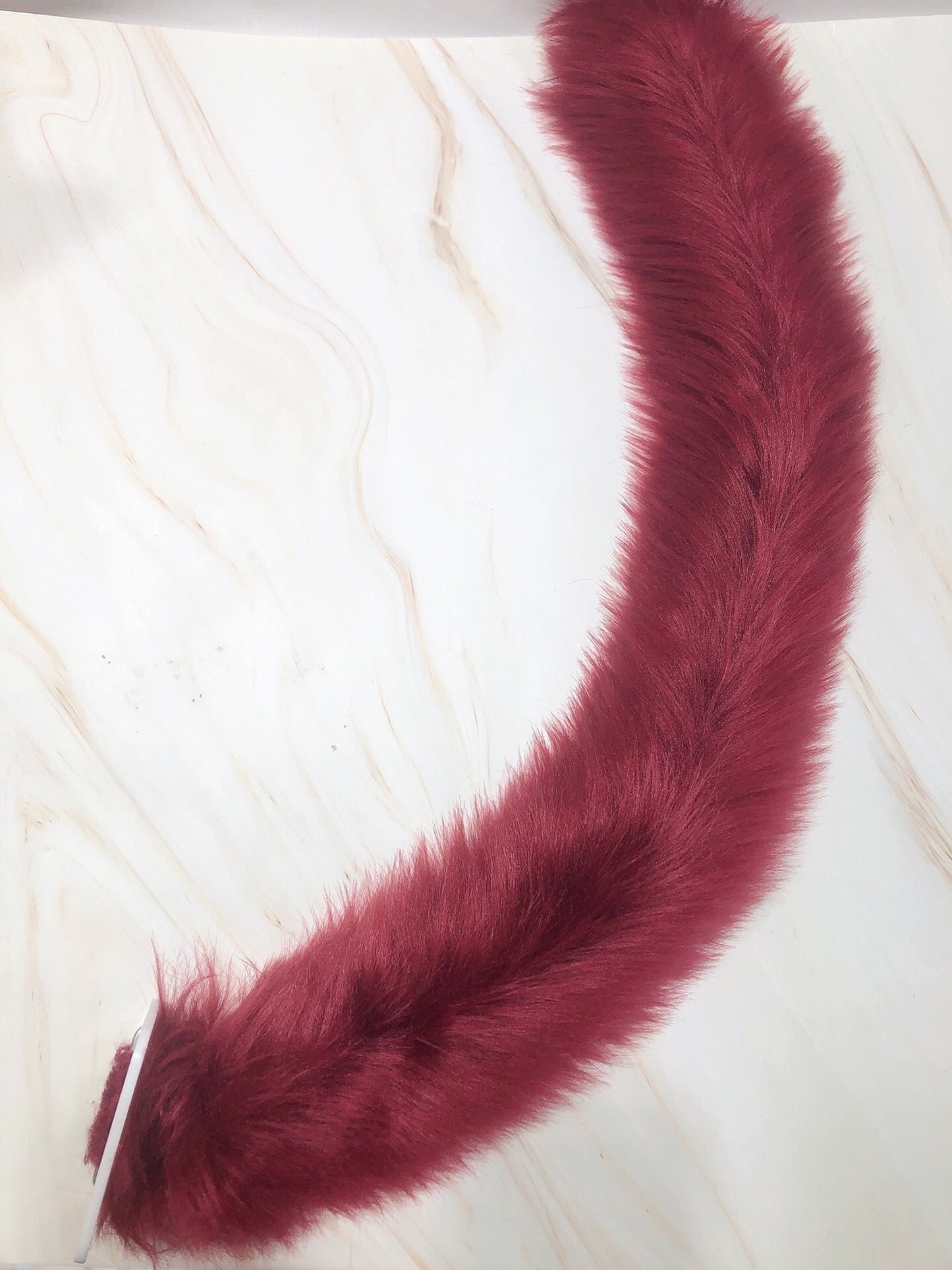 Cosplay Red Cat Ears Tail Kit Cosplay Cat Ears Headdress Hairband Cat Headband Costume Accessories Custom Animal Ears Furry Ears Faux Fur