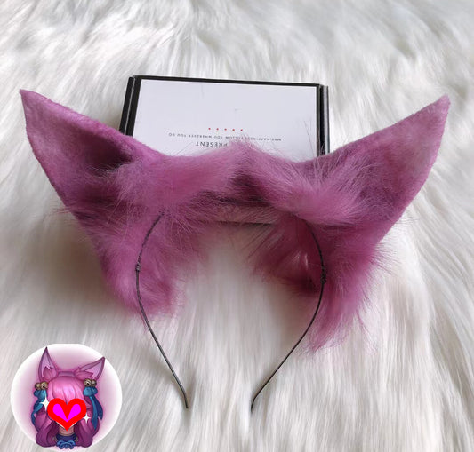 Cosplay The Spirit Blossom Ahri Ears Kit Cosplay Headdress Hairband Cosplay LOL Ahri Costume Accessories