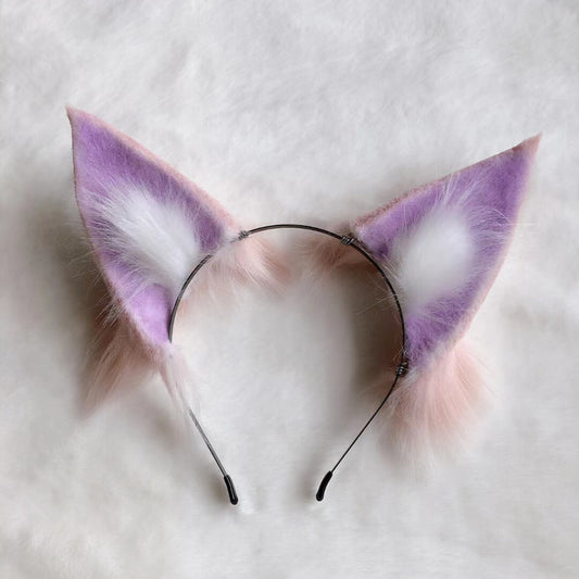 Cosplay Fox Ears Cosplay Headdress Hairband Cosplay Fox Princess Ears Costume Accessories