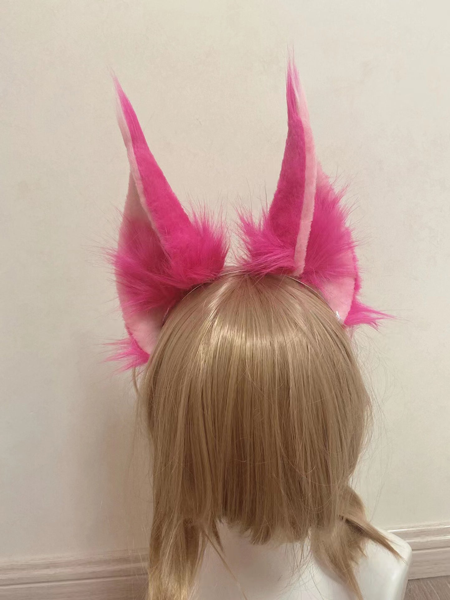 Ahri Cosplay Ears Kit LOL Ahri Cosplay Headdress Hairband Cosplay League of Legends Ears Ahri Costume Accessories