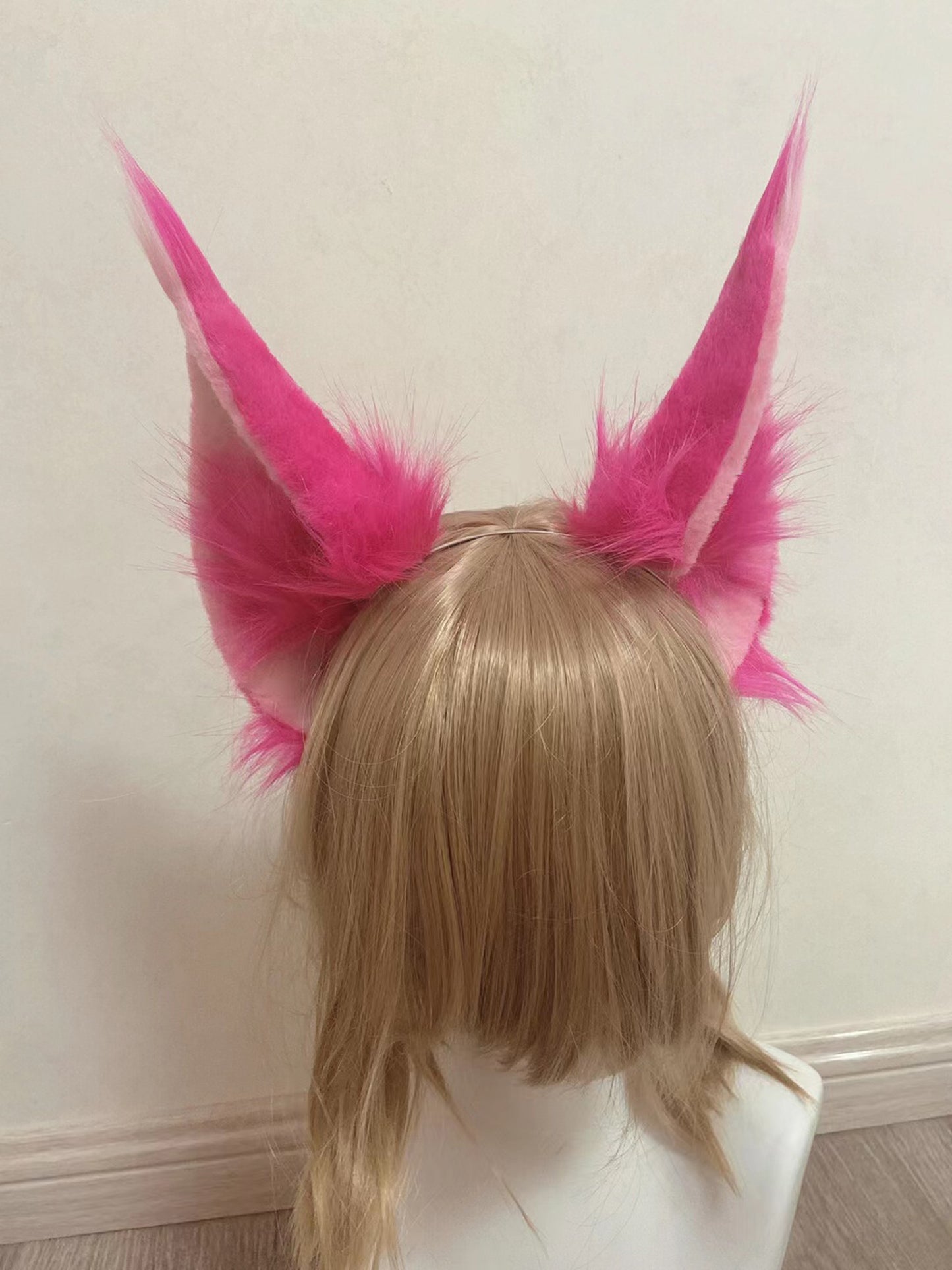 Ahri Cosplay Ears Kit LOL Ahri Cosplay Headdress Hairband Cosplay League of Legends Ears Ahri Costume Accessories