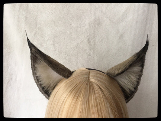 Cosplay Fox Ears Kit Cosplay Arknights Fox Headband Hairband Cosplay Hairclip Costume Accessories Custom Ears