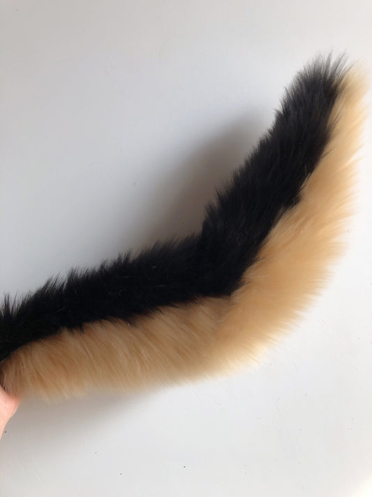 Cosplay Dog Tail Kit Cosplay German Shepherd Tail Cosplay Alaskan Doggie Tail Costume Accessories Halloween Custom Animal Ears Furry Ears Faux Fur