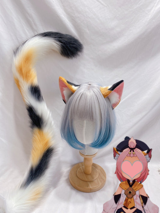 Custom Cosplay Ears & Tail for Samantha