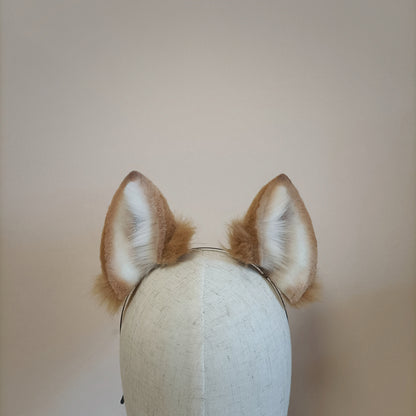 Cosplay Shiba Inu Ears Cosplay Dog Headband Hairband Costume Dog Accessories Custom Animal Ears