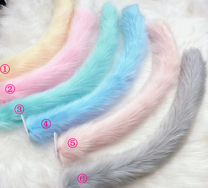 Cosplay Cat Tail Kit Cosplay Cat Cosplay Furry Tail Cat Halloween Costume Accessories Chrsitmas Custom Tail