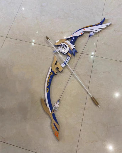 Amos' Bow Genshin Impact Weapon Wood Bow and Arrow Genshin Impact Amos' Bow Weapon Cosplay Strong-Willed Accessories Other Cosplay Prop