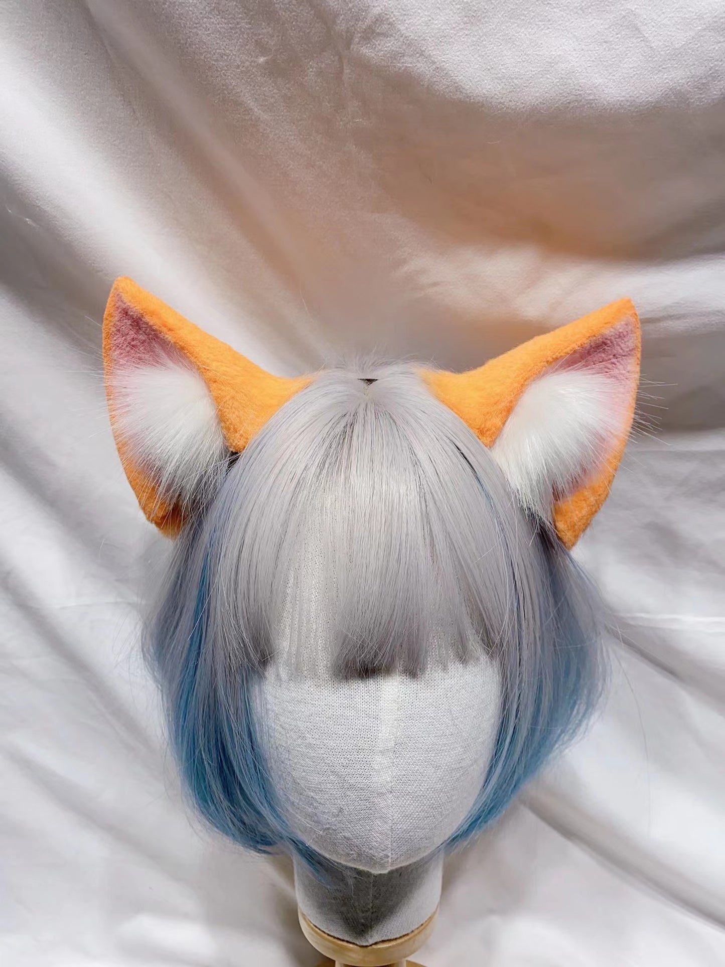 Cosplay Cat Heaband Cosplay Orange Cat headress Hairband Cat Ears Costume Accessories Custom Animal Ears