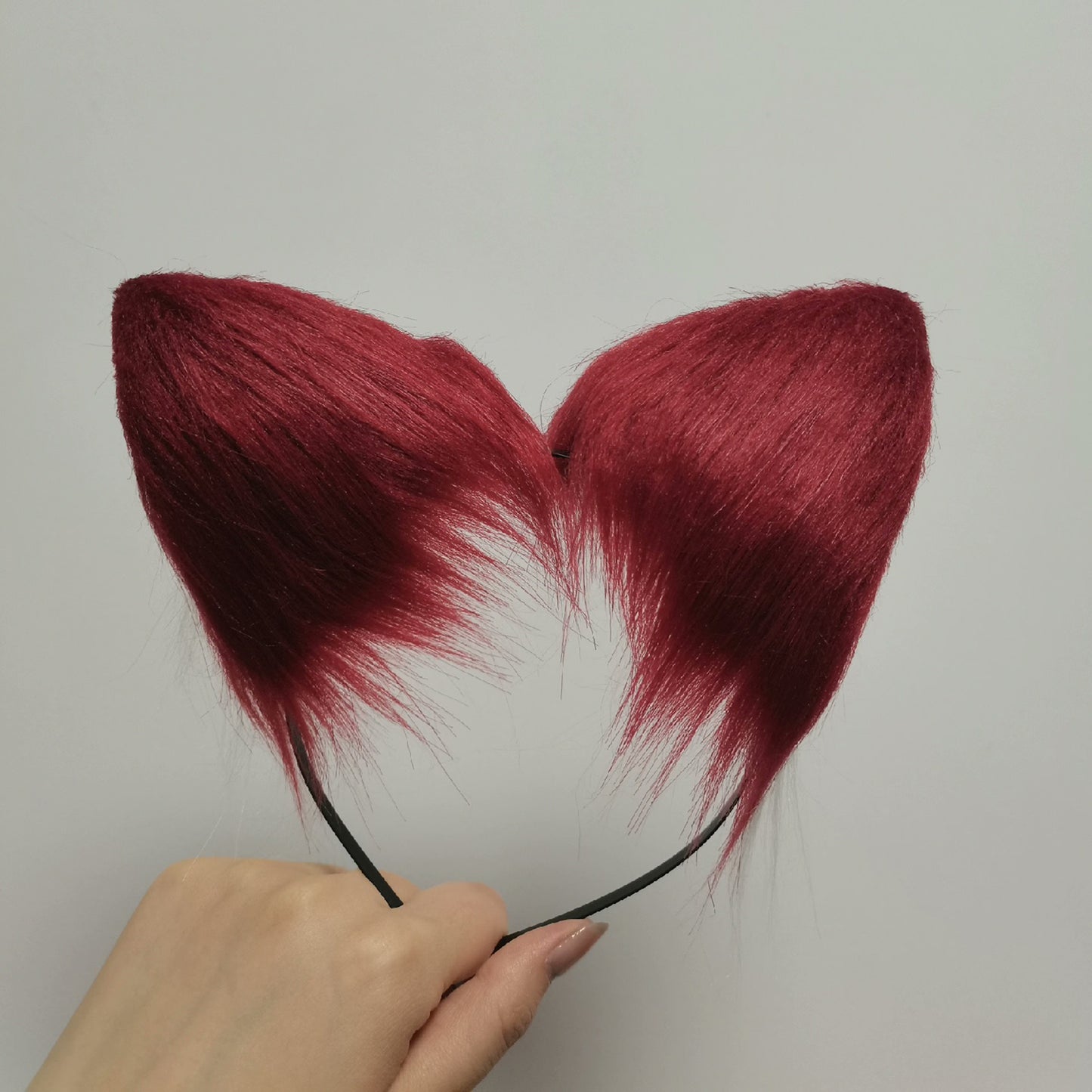 Cosplay Kaedehara Kazuha Cos Cat Ears Headband Kit Cosplay Genshin Impact Headband Hairband Cosplay Fox Costume Accessories Custom Animal Ears Furry Ears Faux Fur