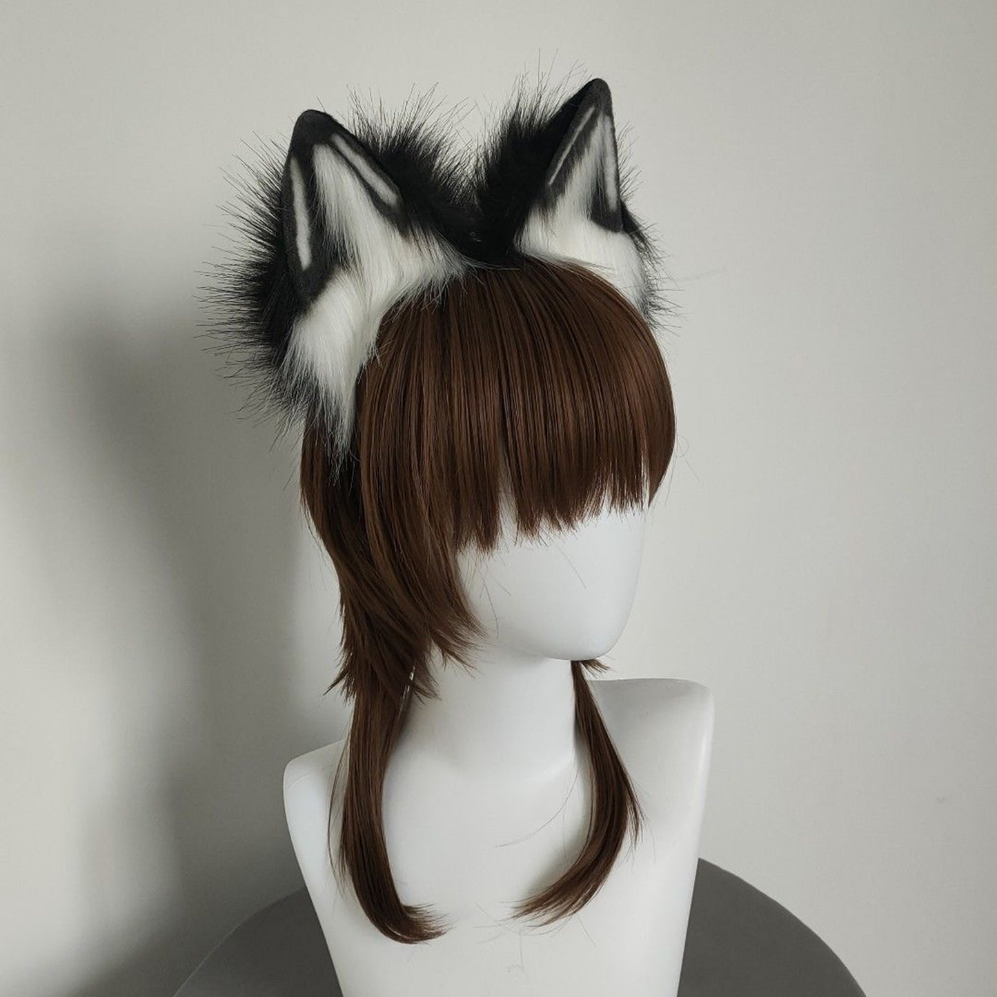 Cosplay Fox Ears Cosplay Fox Headband Cosplay Alaska Hairband Cosplay Animal Costume Accessories Custom Wolf Ears Furry Ears Faux Fur