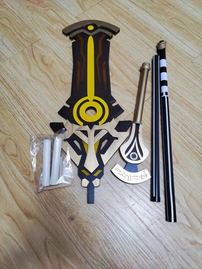 Staff of the Scarlet Sands Weapon Cyno Weapon Genshin Impact Weapon Cosplay Genshin Impact Wand Cyno Wand Accessories Other Cosplay Prop