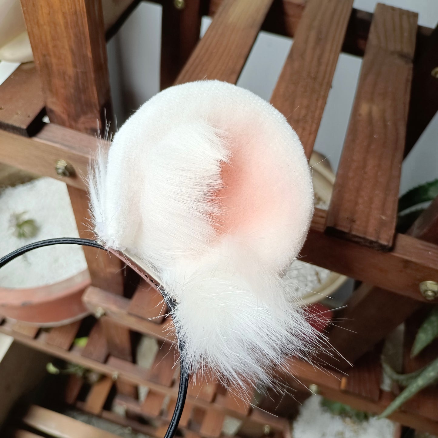 Cosplay Hamster Ears Mouse headband Cosplay Bear Headdress Hairclips Cosplay Hamster Costume Accessories Custom Animal Ears Furry Ears Faux Fur