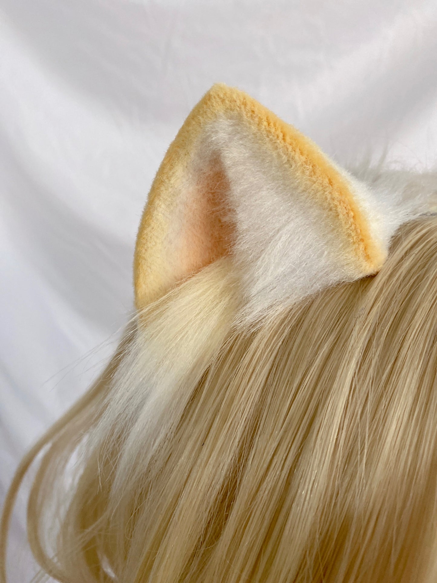 Cosplay Cat Heaband Cosplay Fluffy Cat Headdress Hairband Cat Ears Costume Accessories Furry Ears Faux Fur Custom Animal Ears