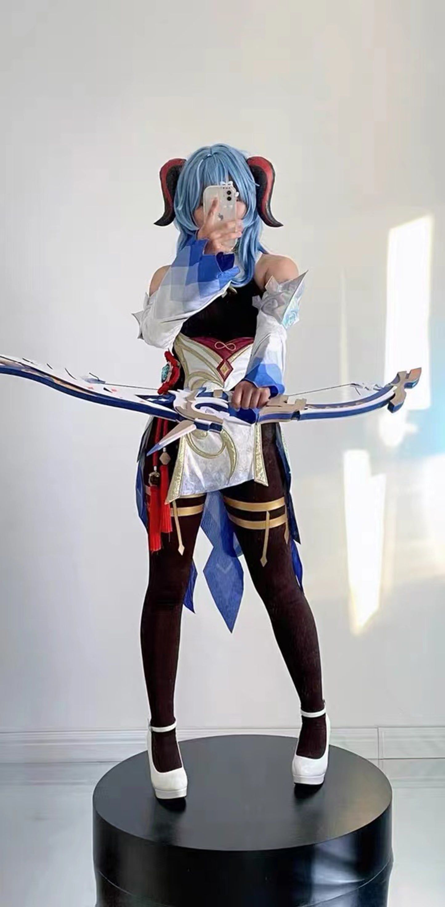 Amos' Bow Genshin Impact Weapon Wood Bow and Arrow Genshin Impact Amos' Bow Weapon Cosplay Strong-Willed Accessories Other Cosplay Prop