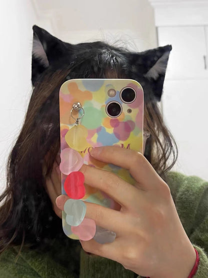 Cosplay Cat Ears Kit Cosplay Black Cat Headband Hairband Furry Cat Ears Costume Accessories Custom Animal Ears