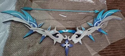 Polar Star Weapon Daylight's Augury Bow and Arrow Genshin Impact Weapon Cosplay Accessories Other Cosplay Prop